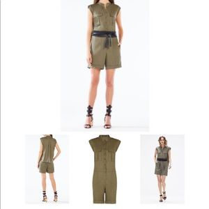 BCBG cargo romper “Banks”